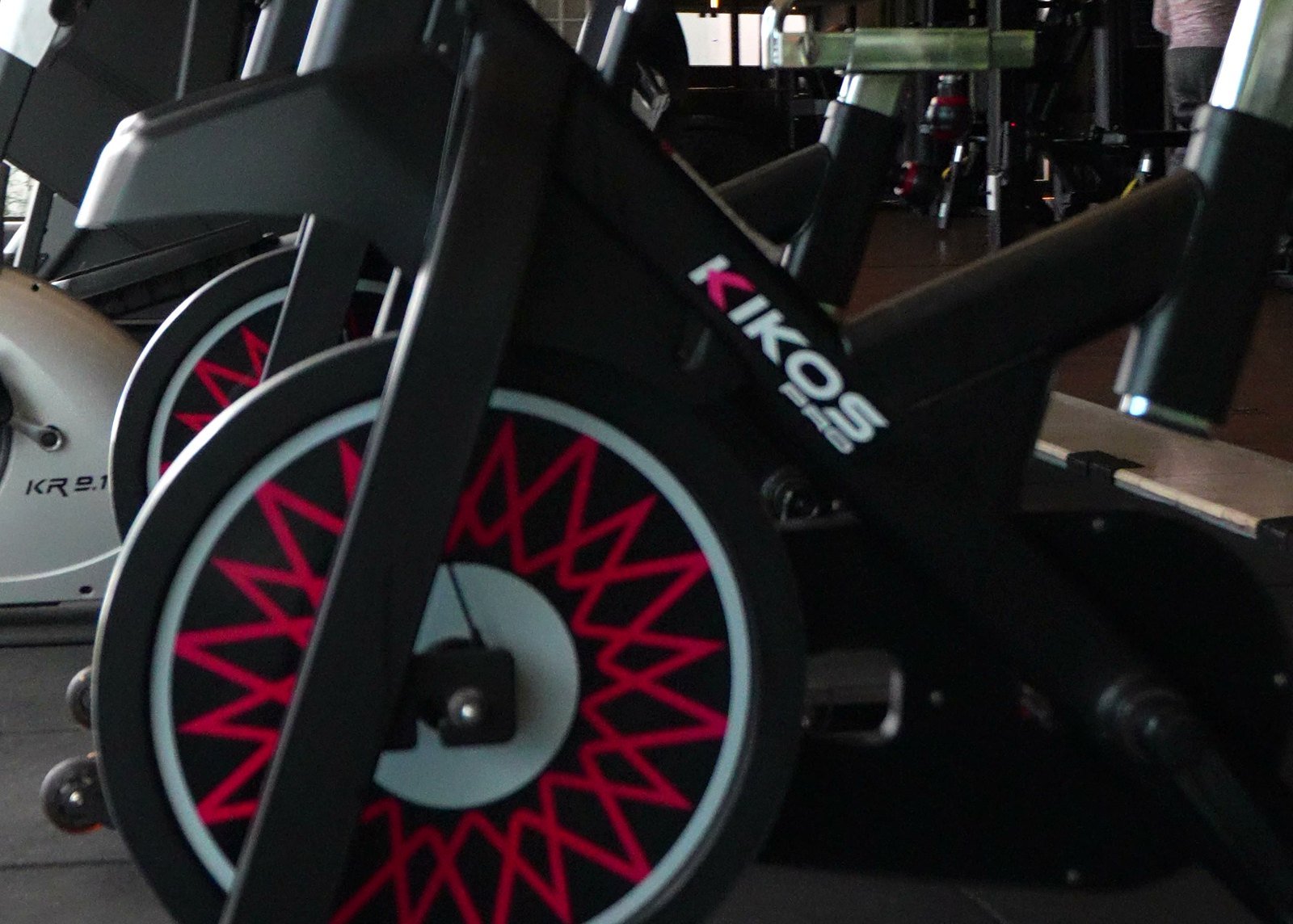 Bikes da sala de aulas em grupo
